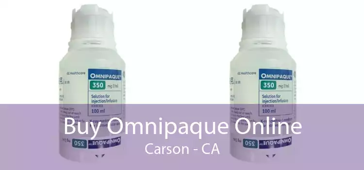 Buy Omnipaque Online Carson - CA